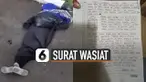 Banyak pesan yang disampaikan ZA pada keluarga.