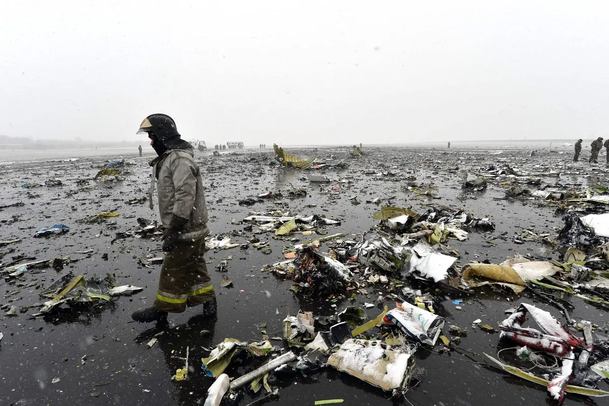 Gagal Mendarat, Seluruh Penumpang FlyDubai Tewas