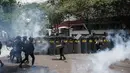 Aksi unjuk rasa dipicu kebijakan Bupati Pati Sudewo yang menaikkan pajak sebesar 250 persen. (Foto: AFP)
