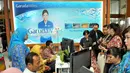 Dalam pameran tersebut, beberapa biro perjalanan menawarkan berbagai macam promo paket perjalanan, Jakarta, (12/9/14). (Liputan6.com/Panji Diksana)