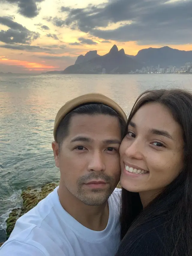 6 Potret Mesra Erick Iskandar dengan Vanessa Lima, Kekasih Asal Brasil