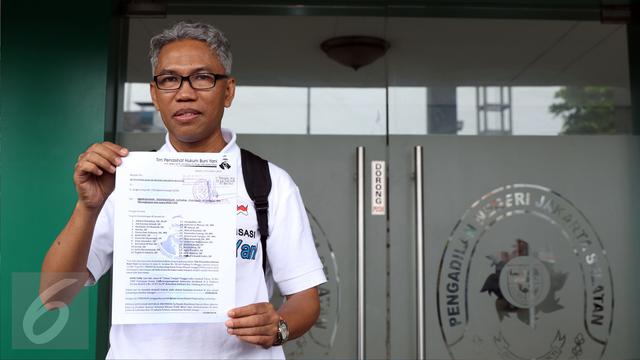 20161205-Buni Yani Resmi Ajukan Praperadilan-Jakarta