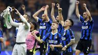 1. Inter Milan - Sepanjang sejarah Serie A Italia, Inter Milan menjadi satu-satunya tim yang tidak pernah merasakan degradasi. Total 18 gelar Scudetto sudah diraih klub yang bermarkas di Giuseppe Meazza itu.(AP/Luca Bruno)