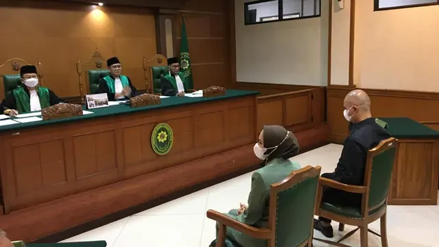 Mulan Jameela dan Ahmad Dhani resmikan hubungan pernikahan secara negara (ist - Munady Widjaja)