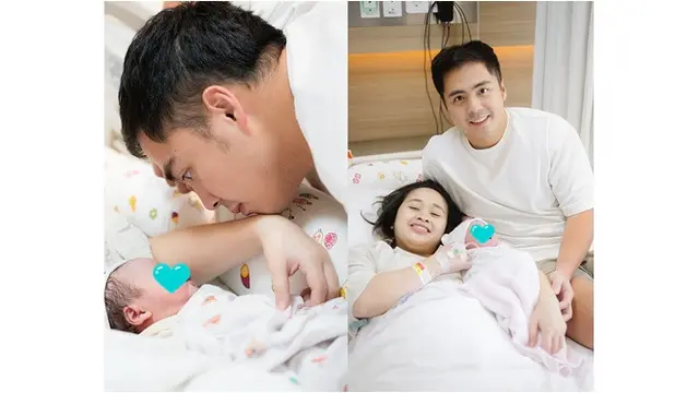 6 Potret Gritte Agatha Melahirkan Anak Pertama, Bertepatan di Hari Ibu