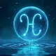 logo ramalan zodiak aquarius (sumber: AI generated)