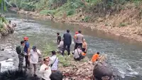 Tragis, Bocah 5 Tahun Tenggelam di Sungai Ciliwung Depok