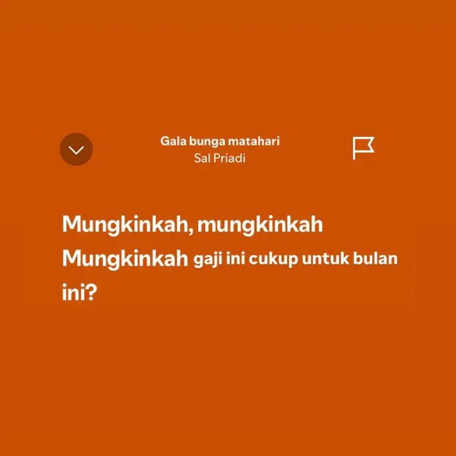 6 Editan Lirik Lagu Gala Bunga Matahari Ini Kocak, Air Mata Enggak Jadi Netes