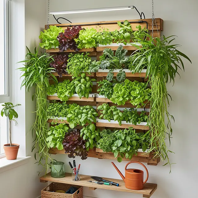 Kebun Mini Ramah Diabetes di Rumah (Image by Gemini AI)