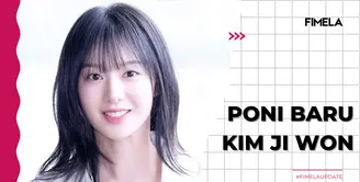 Memiliki paras cantik, Kim Ji Won selalu tampil sempurna di setiap kesempatan. Seperti baru-baru ini ia tampil memukau dengan poni barunya saat akan berangkat ke Jepang.