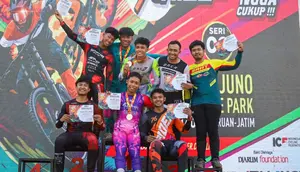 Persaingan Sengit Rider Jawa Timur Warnai 76 Ultimate Downhill 2026 Seri 2 Pasuruan