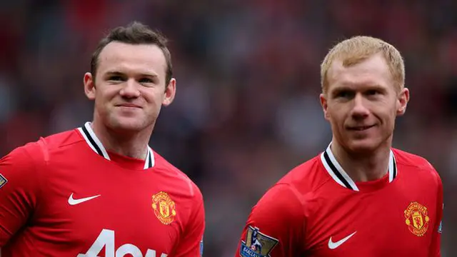 Paul Scholes dan Wayne Rooney