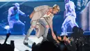 Tak bertahan lama, Justin akhirnya berniat mengganti gaya rambutnya lagi. Lalu, Justin Bieber memilih gaya rambut yang sangat sederhana. (AFP/Bintang.com)