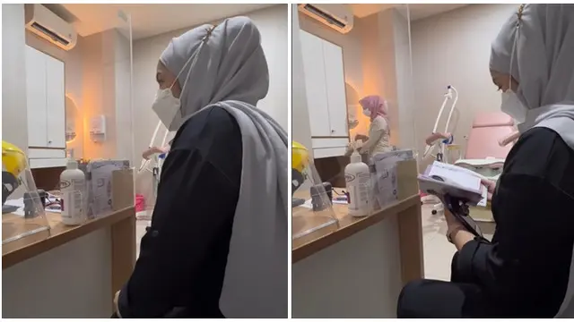 Kabar Hamil Baru Diungkap, Ini 6 Momen Asri Faradila Istri Megantara Cek Kandungan