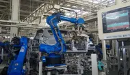 Proses perakitan mobil di pabrik Suzuki di kawasan Industri GIIC Deltamas, Cikarang, Bekasi, Jawa Barat. (Oto.com)