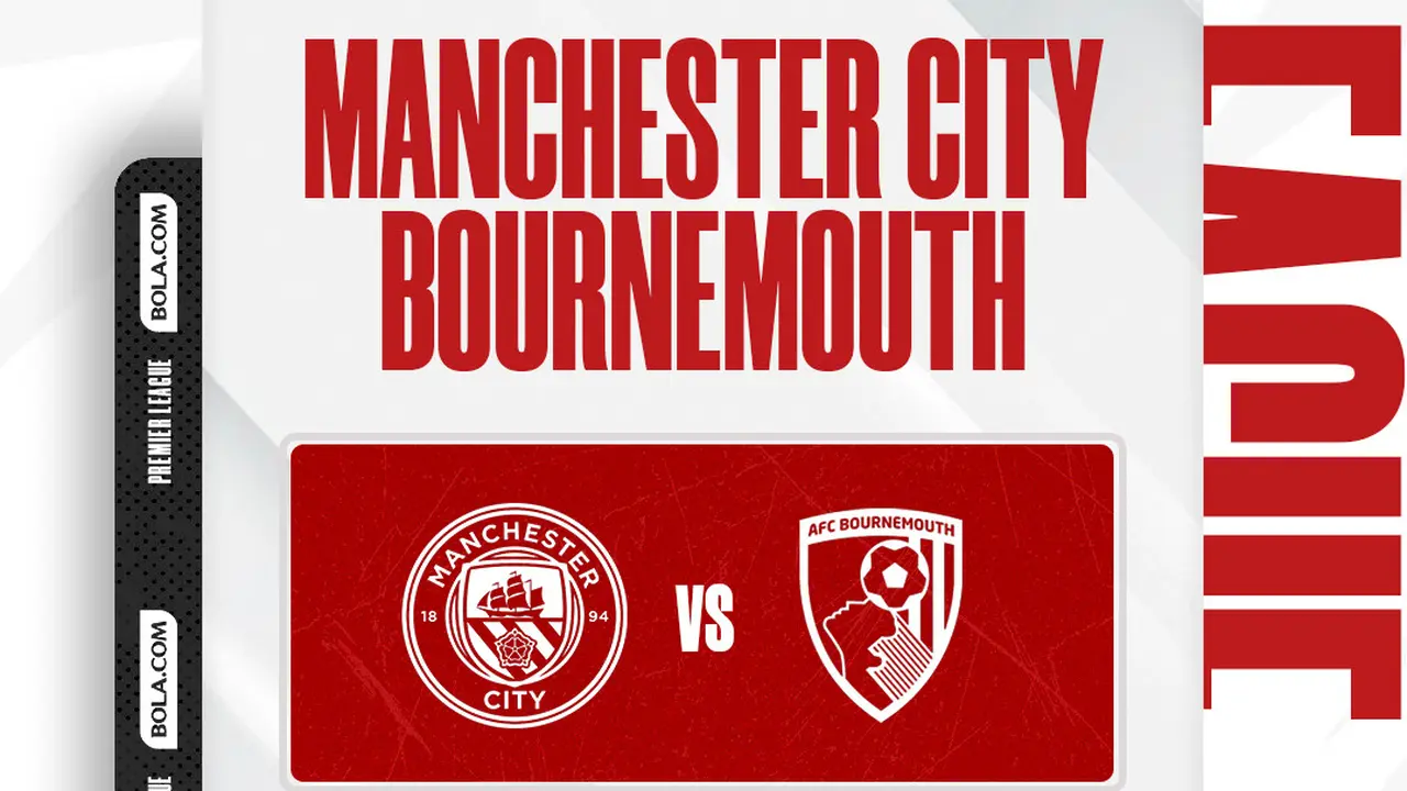 Cover Prediksi Liga Inggris - Man City Vs Bournemouth