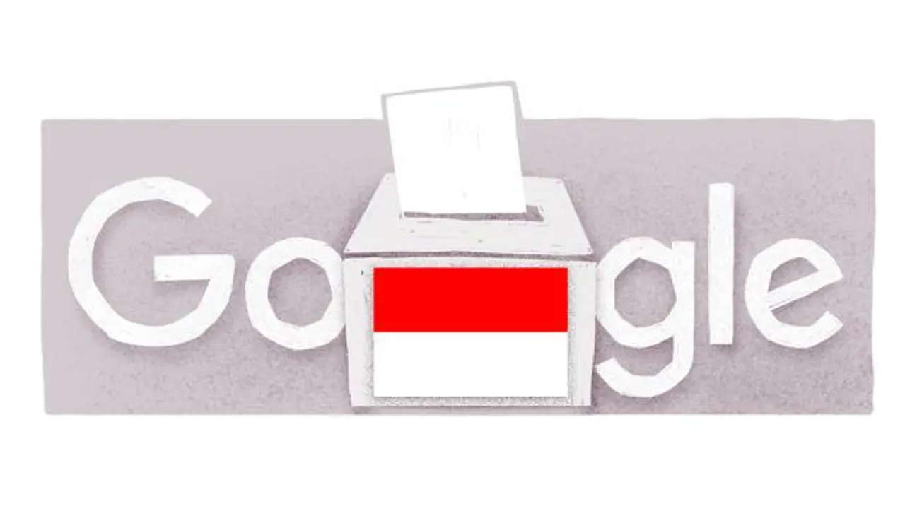 Google Doodle Ikut Semarakkan Pemilu 2024 di Indonesia