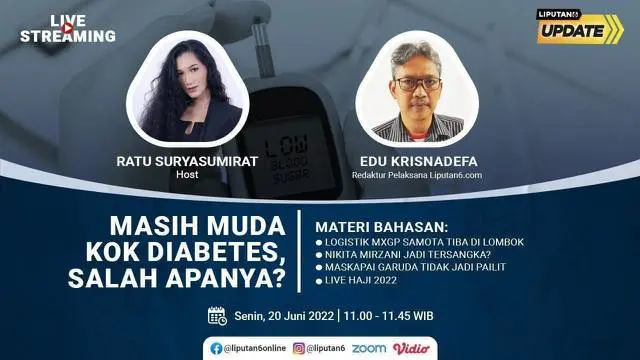 VIDEO: Masih Muda Kok Diabetes, Salah Apanya?