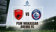 Prediksi PSM Makassar vs Arema FC di BRI Super League: Beban di Pundak Juku Eja