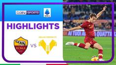 Berita video highlights laga dramatis pekan ke-26 Liga Italia (Serie A) 2021/2022, AS Roma vs Verona, di mana Jose Mourinho mendapat kartu merah lagi musim ini, Minggu (20/2/2022) dinihari WIB.