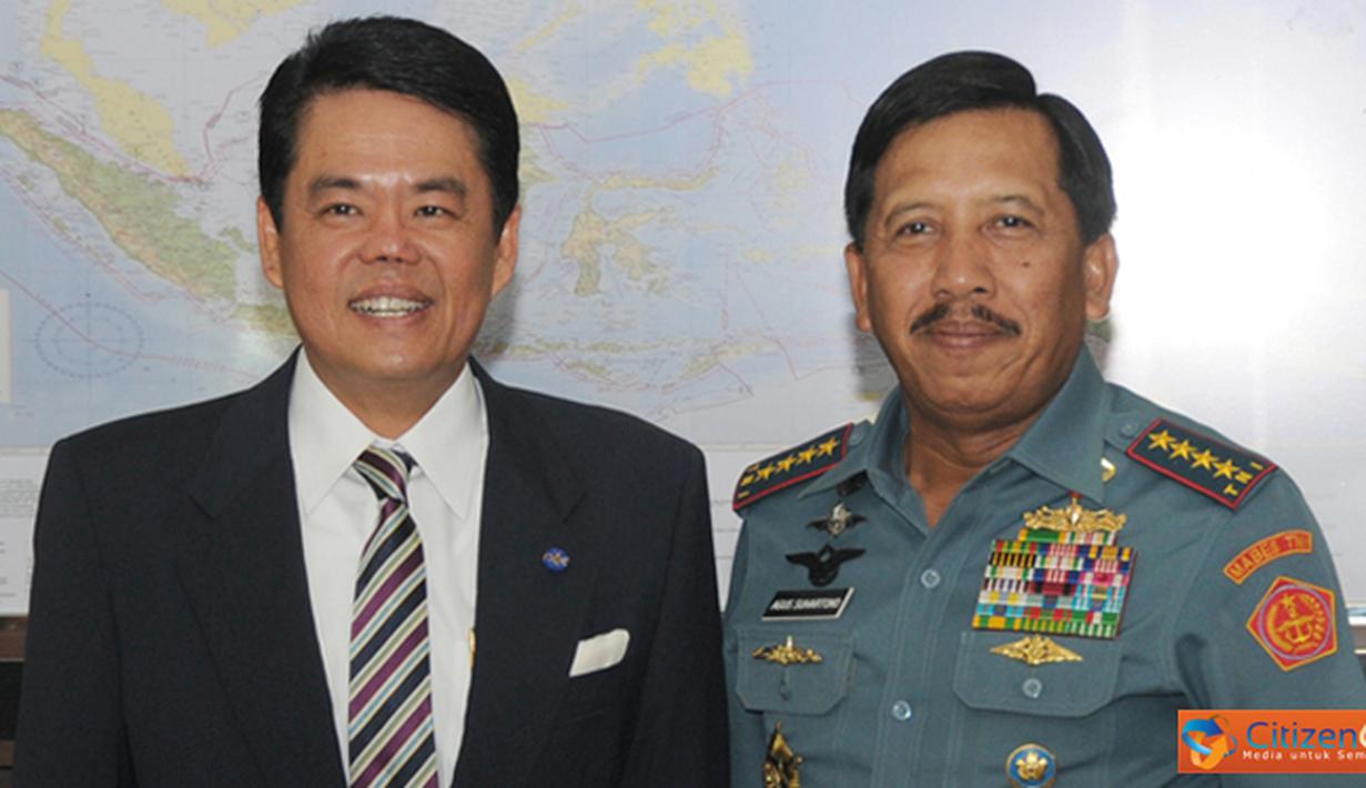 Citizen6, Jakarta: Dbes Thailand untuk Indonesia, a H.E. Mr. Thanatip Upatising juga mengucapkan terima kasih atas kerja sama antara kedua negara dalam segala bidang terutama di bidang latihan bersama. (Pengirim: Badarudin Bakri).