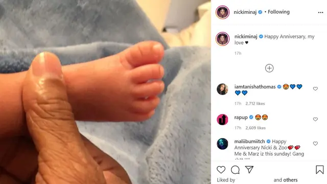 Bayi Nicki Minaj (Instagram/ nickiminaj)
