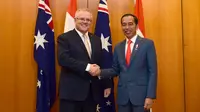Jokowi Tegaskan Indonesia Akan Selalu Bersama Australia dalam Suka dan Duka