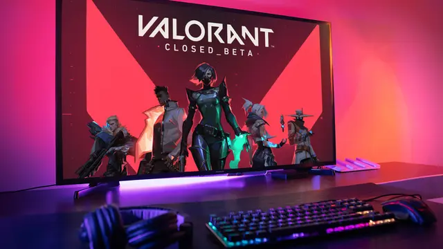 Valorant game on PC