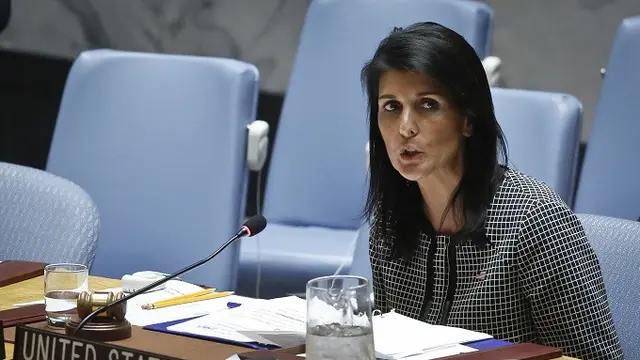 Dubes AS untuk PBB Nikki Haley mengecam keputusan Rusia untuk memveto rancangan resolusi DK PBB