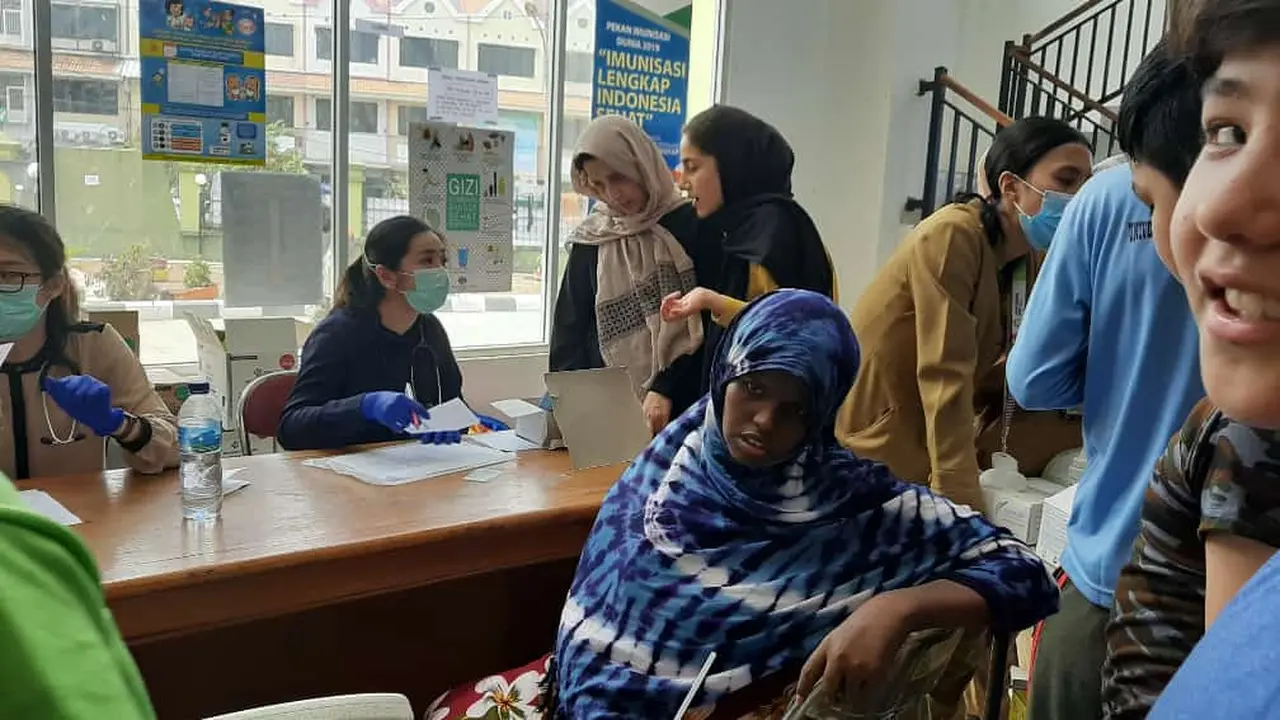 Pencari Suaka di Kalideres, Jakarta Barat.