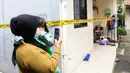 Sementara untuk istri Panca, inisial D (30) yang merupakan ibu para korban telah lebih dulu dirawat di RSUD Pasar Minggu. (Liputan6.com/Herman Zakharia)