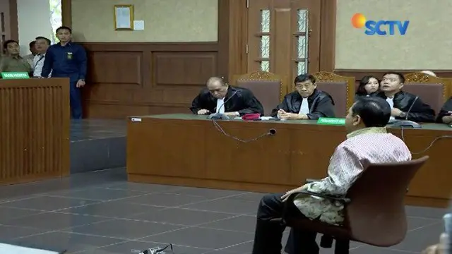Setya Novanto jalani sidang lanjutan kasus korupsi KTP elektronik dengan agenda pembacaan tuntutan terdakwa.