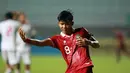 <p>Penyerang Timnas Indonesia U-17, Arkhan Kaka merayakan golnya ke gawang Timnas Uni Emirat Arab U-17 di laga Grup B Kualifikasi Piala Asia U-17 2023 yang berlangsung di Stadion Pakansari, Bogor,&nbsp;Rabu (5/10/2022) (Bola.com/M Iqbal Ichsan)</p>