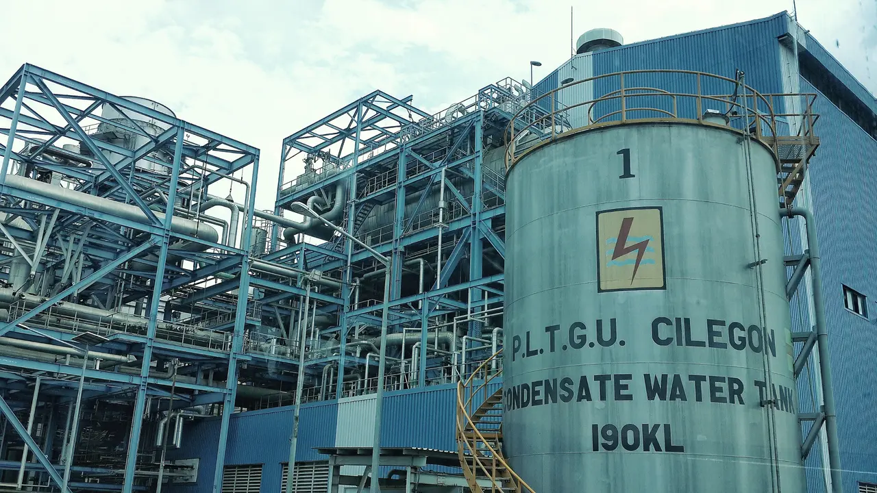 PLTGU Cilegon (Foto: Wicak/Liputan6.com)