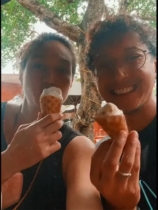 Nadine Chandrawinata dan Dimas Anggara (Instagram/nadinelist)