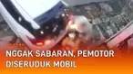 Berkendara di jalan tidak hanya bermodalkan perlengkapan keselamatan. Namun juga kesabaran selama perjalanan. Jangan sampai seperti pemotor satu ini, keteledorannya terekam CCTV.