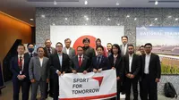 Kunjungan Menpora Amali bersama rombongan ke JISS dan NTC Ajinomoto diterima langsung oleh Presiden dan Wakil Presiden Japan Sport Council.