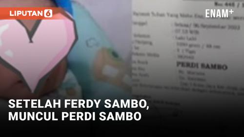 VIDEO: Ferdy Sambo Jadi Inspirasi Nama Bayi di Banyuasin