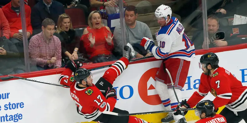 Keras, Blackhawks Pecundangi New York Rangers