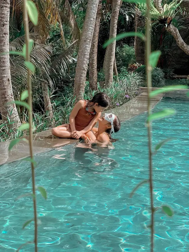Gisel dan Gempi berlibur di Bali (Foto: Instagram:/@gisel_la)