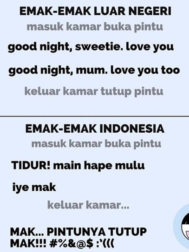 ilustrasi emak-emak