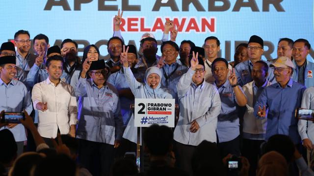 Dewan Pengarah dan Juru Kampanye Nasional (Jurkamnas) Tim Kampanye Nasional (TKN) Prabowo-Gibran Khofifah Indar Parawansa