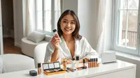 make up terdiri dari apa saja ©Ilustrasi dibuat AI
