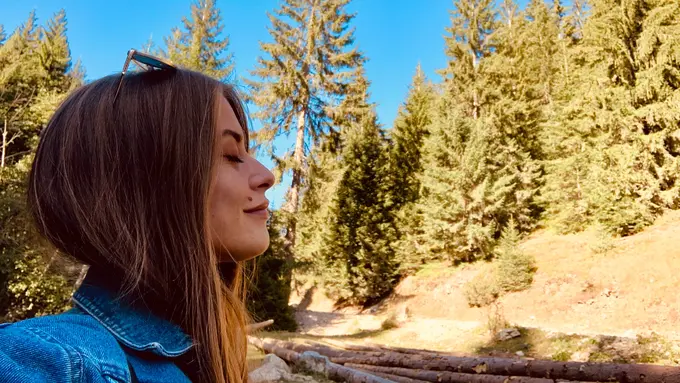 Suasana pagi dengan udara yang fresh