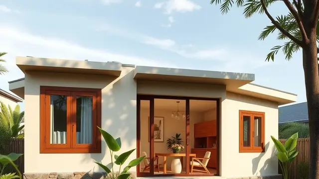 Inspirasi Desain Rumah Sederhana (Sumber: qwen.ai)