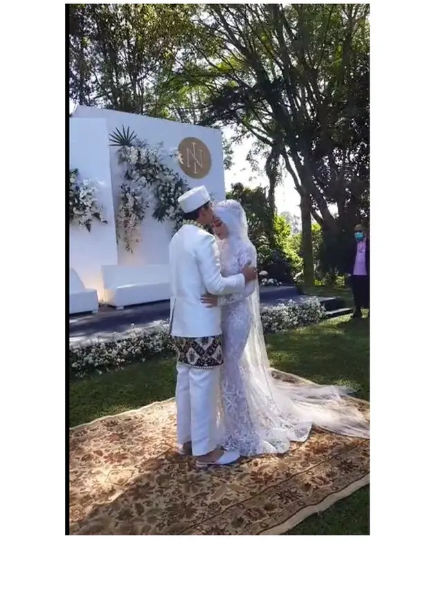 8 Momen Akad Nikah Ikbal Fauzi dan Novia, Buku Nikahnya Curi Perhatian