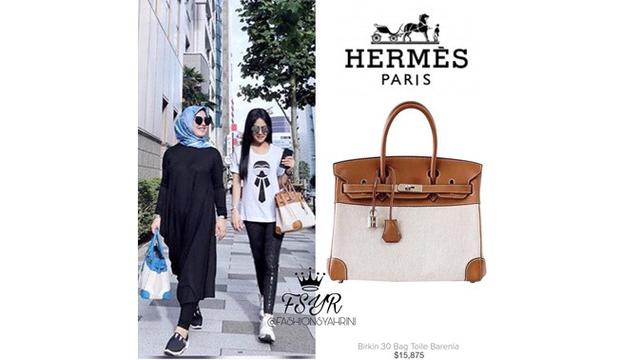 Tas Syahrini (Sumber: Instagram/fashionsyahrini)