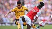 Gelandang Wolverhampton Wanderers Joao Gomes. (Glyn KIRK / AFP)