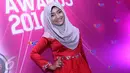 Fatin Shidqia saat menghadiri Infotainment Awards di Studio 6 Emtek City, Daan Mogot, Jakarta, Jumat (22/1/2016). (Liputan6.com/Herman Zakharia)