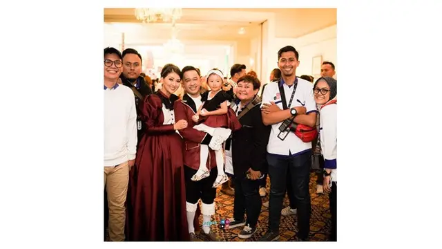 Momen Anniversary Ke-6 Ruben Onsu dan Sarwendah, Meriah dan Penuh Bahagia